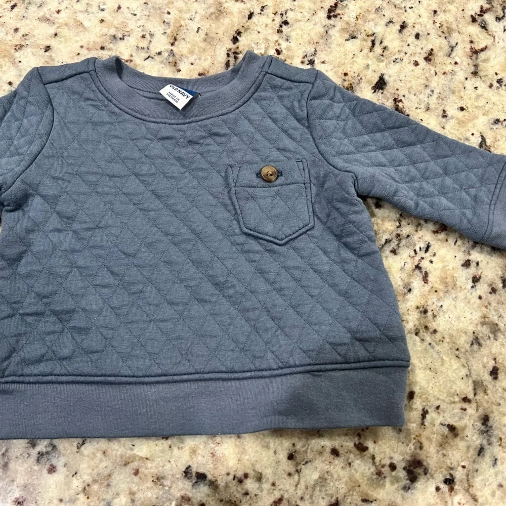 Old Navy 0-3months Quilted Sweatshirt